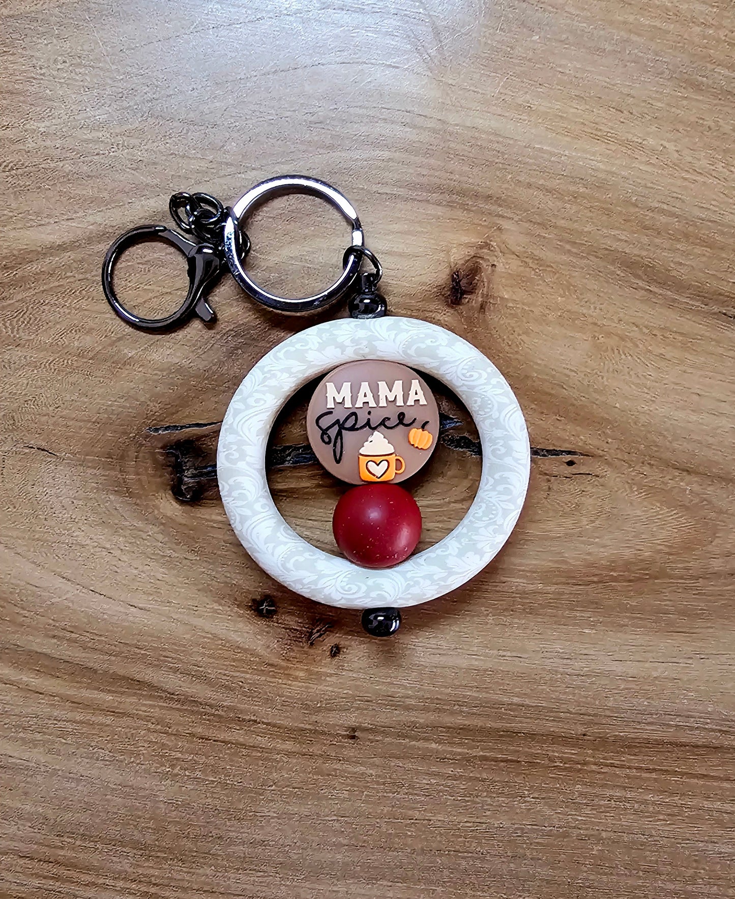 Mama Spice Ring Keychain