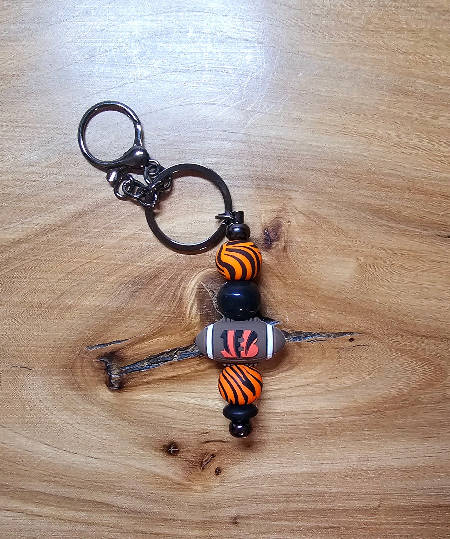 Cincinnati Bengals Football Keychain