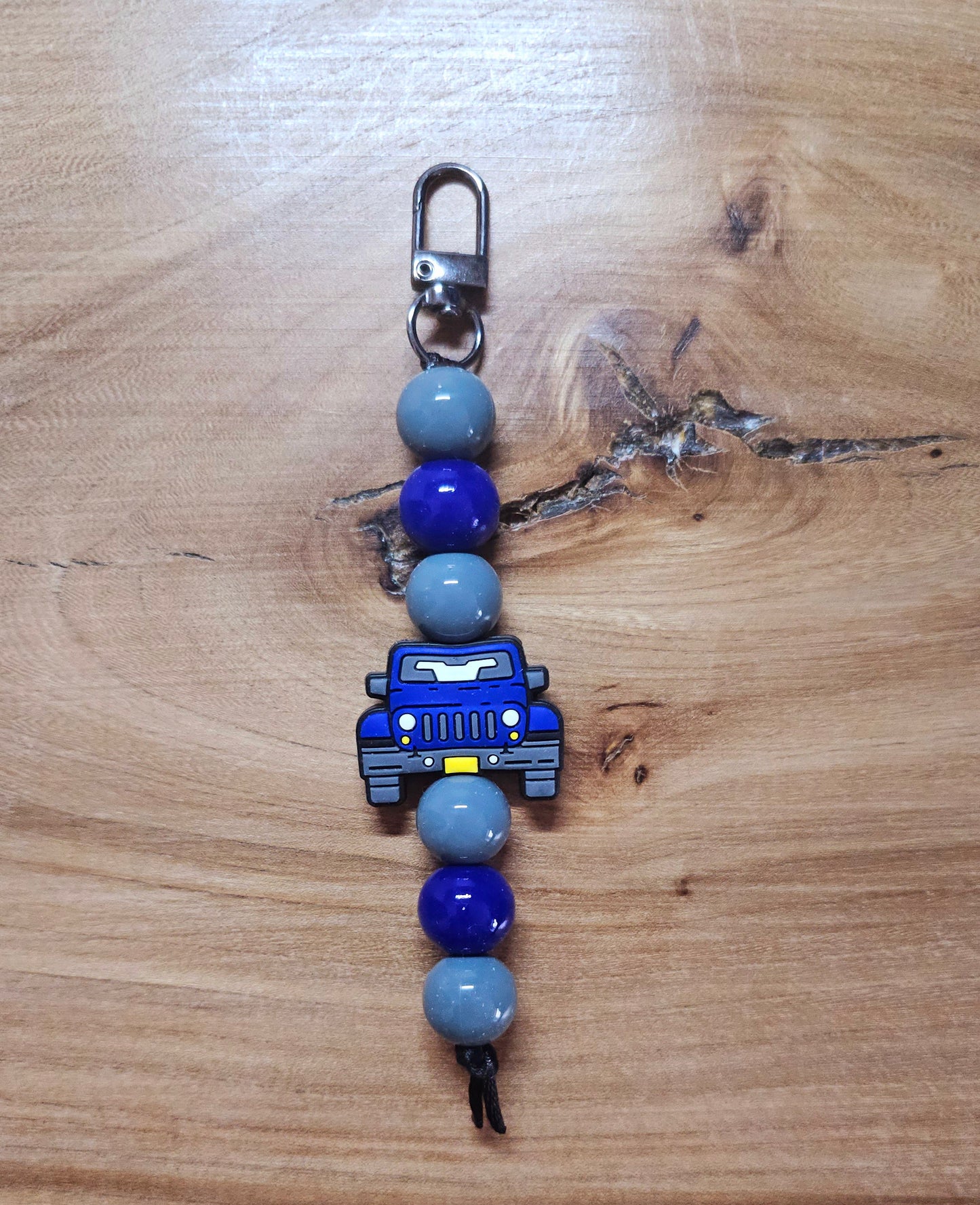 Blue Jeep Bagtag