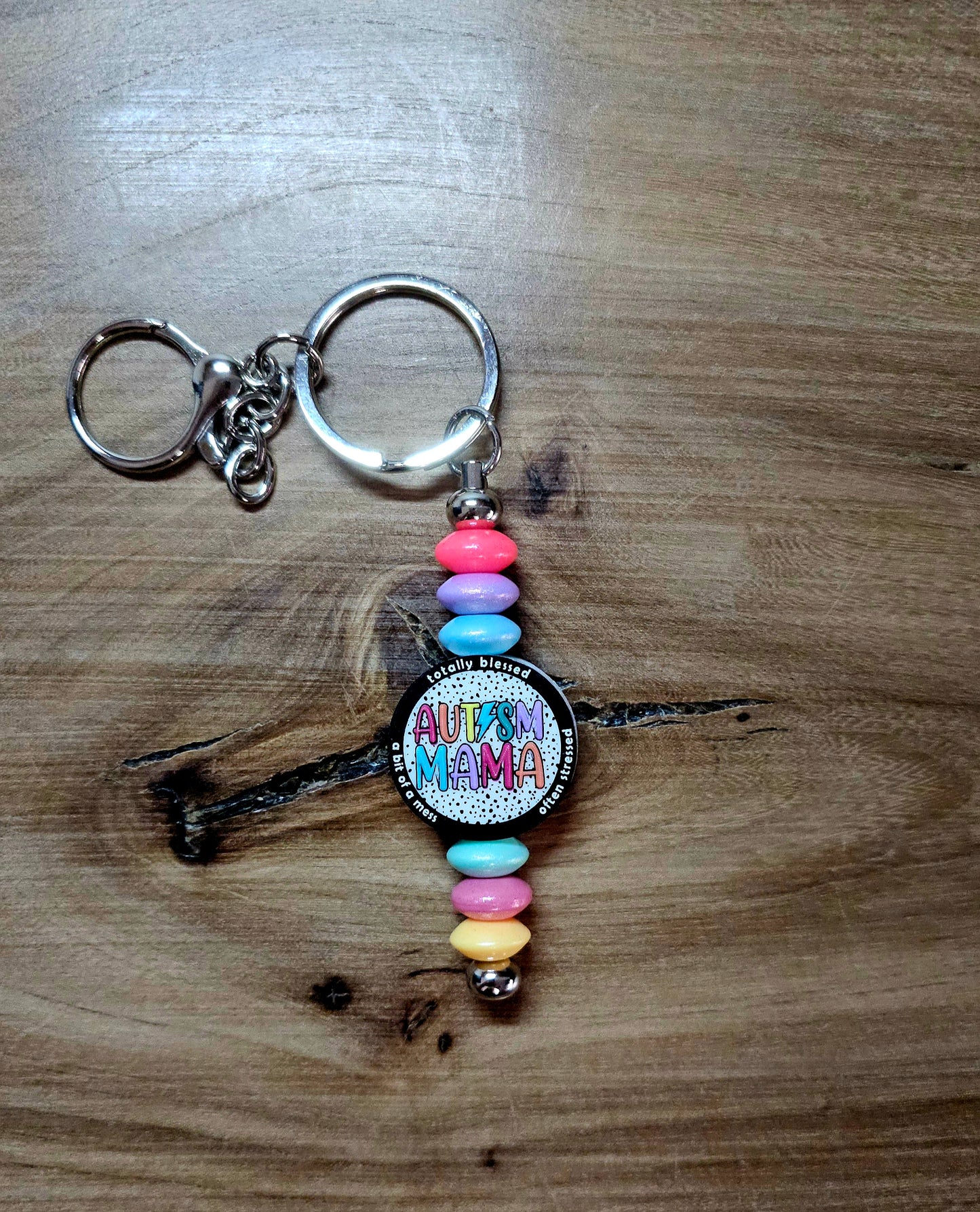 Autism Mama Keychain