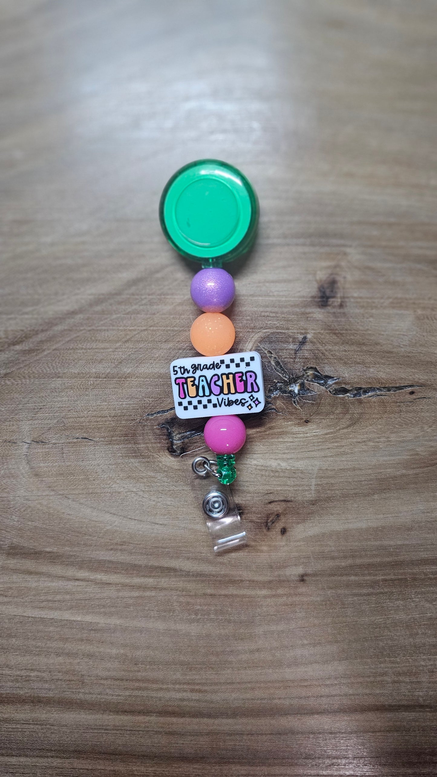5th Grade Teacher Vibes Badge Reel