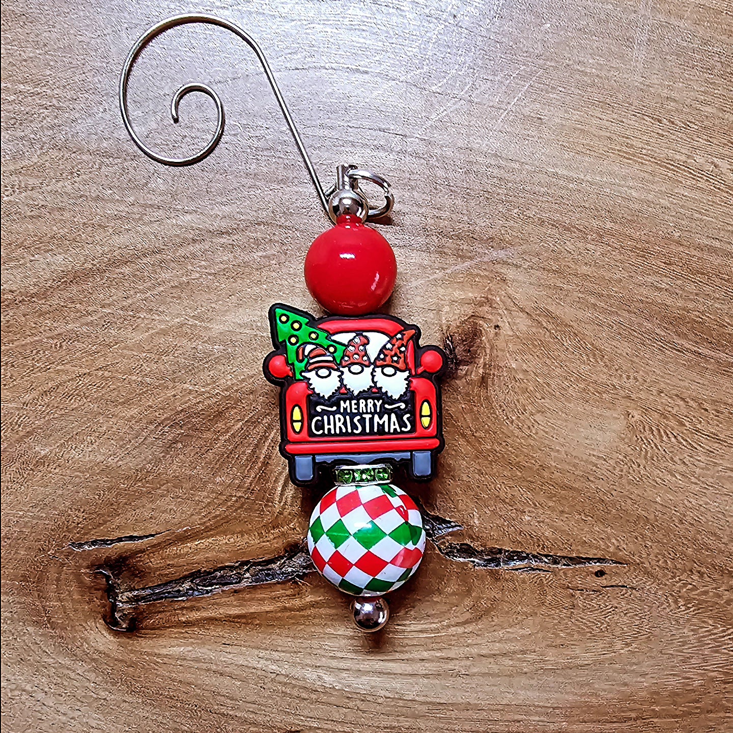 Merry Christmas Gnomes Ornament