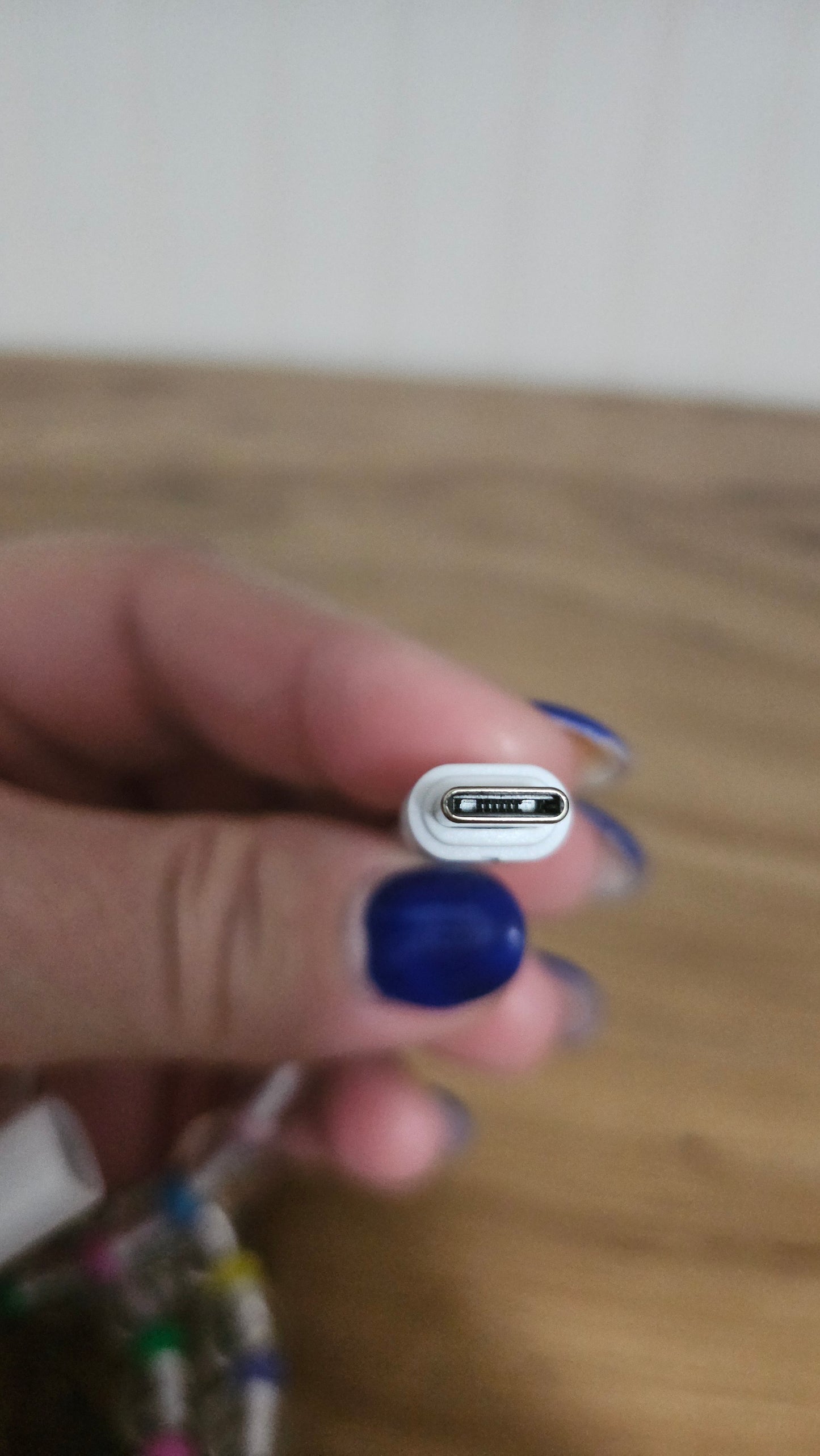 Lilac Beaded Dual Charger