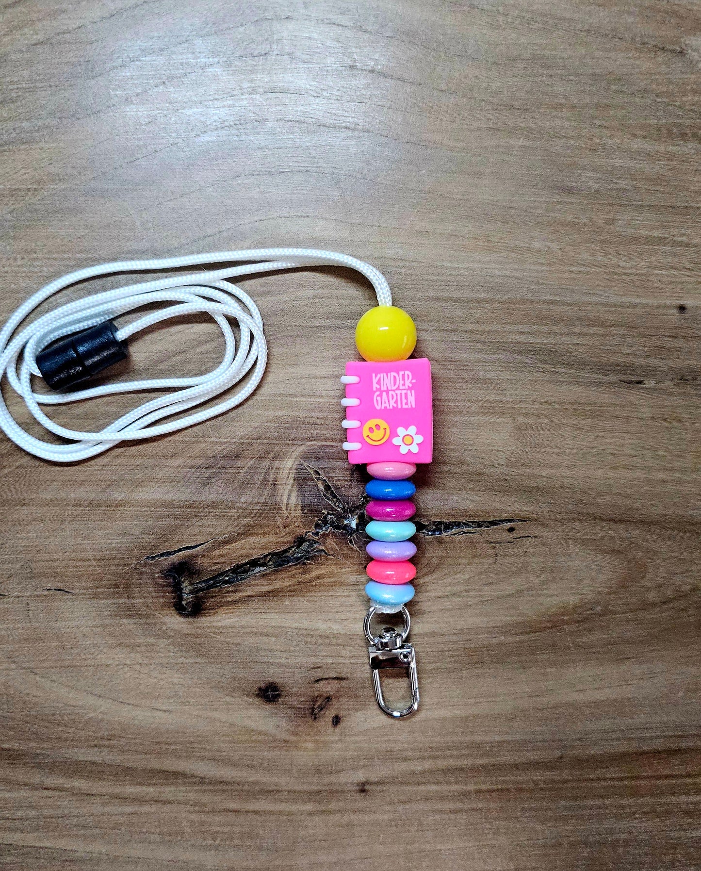 Kindergarten Spiral Bound Book Lanyard