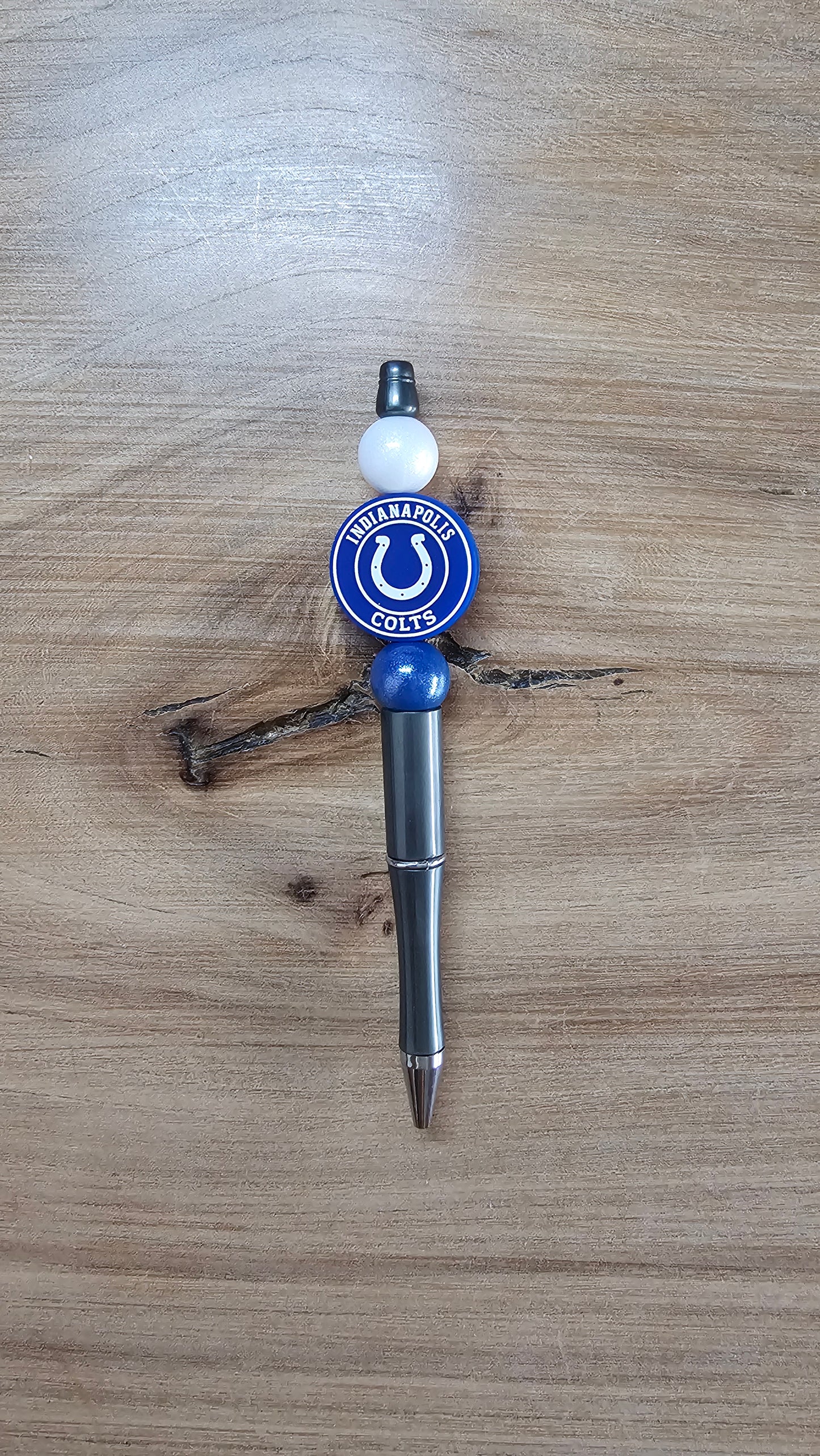 Indianapolis Colts Graphite Gray Ink Pen