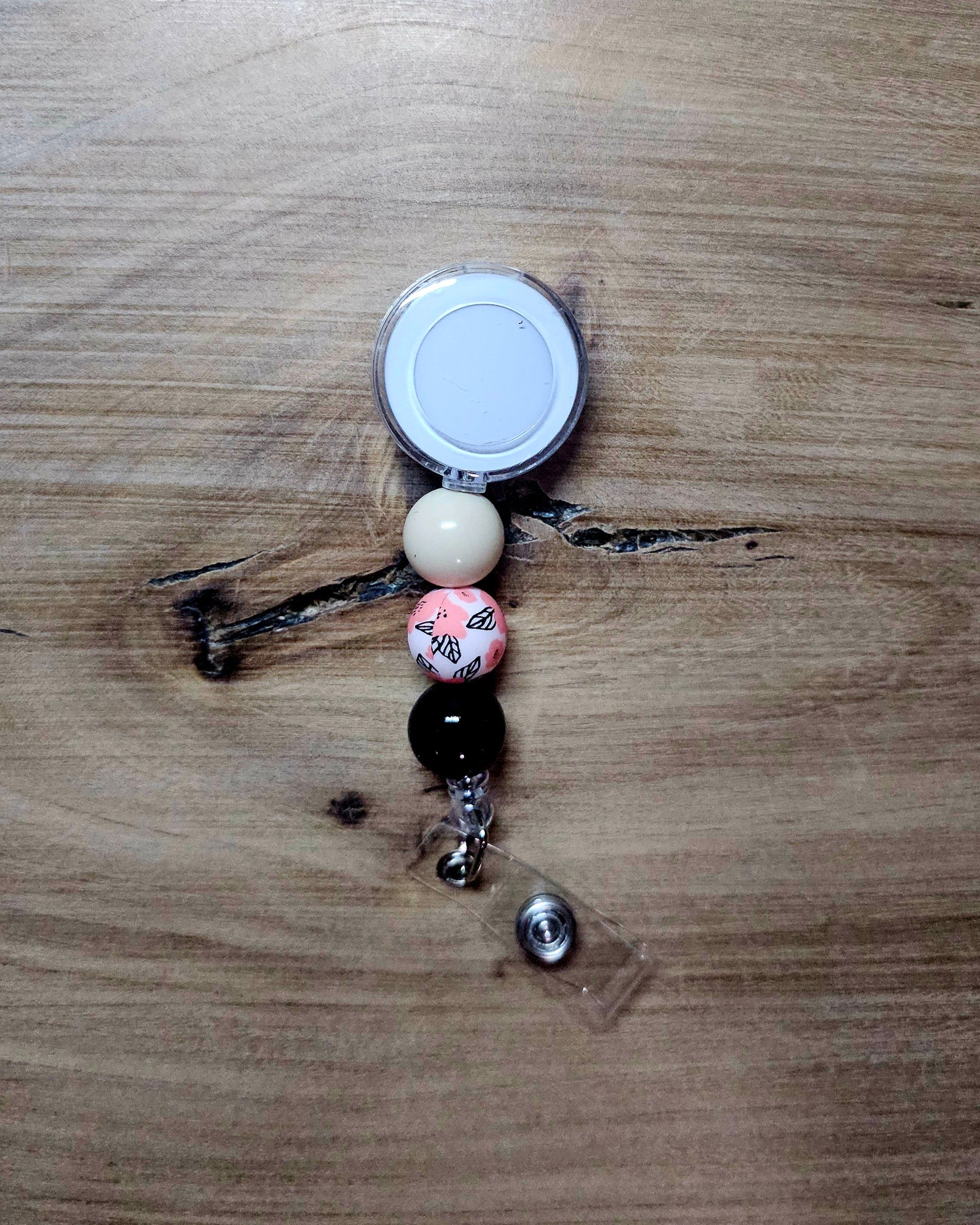 Poppy Flowered Badge Reel