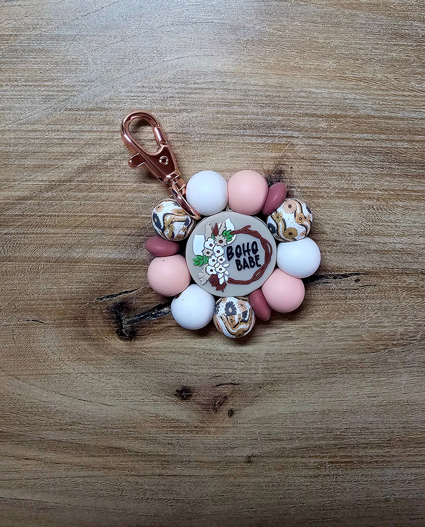 Boho Babe Bagtag Keychain