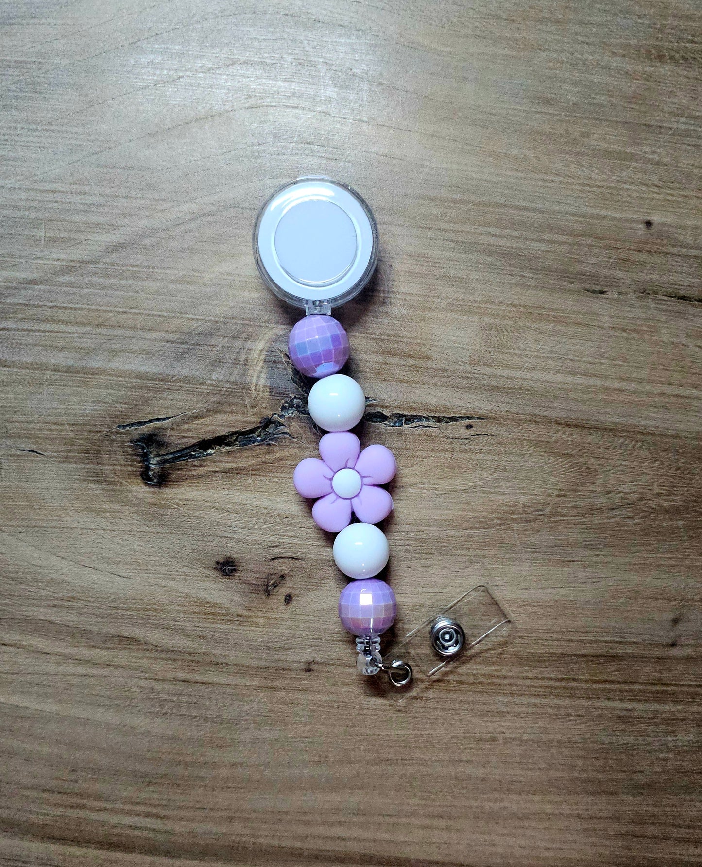 Bubble Flower Badge Reel