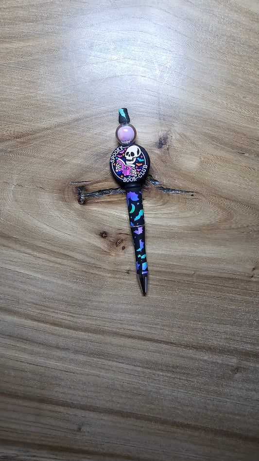 Spooky Book Club Pen