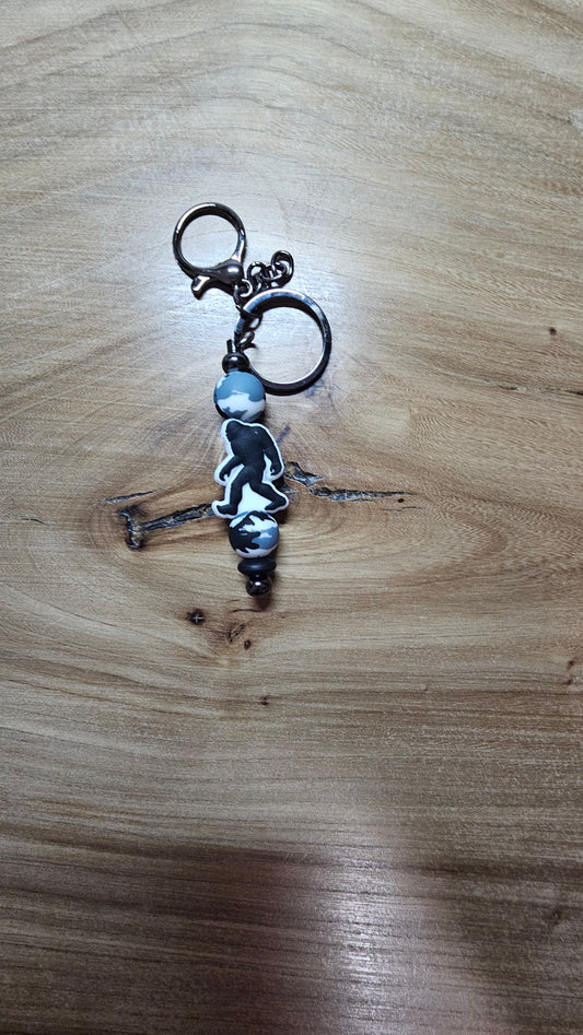Bigfoot Camo Keychain