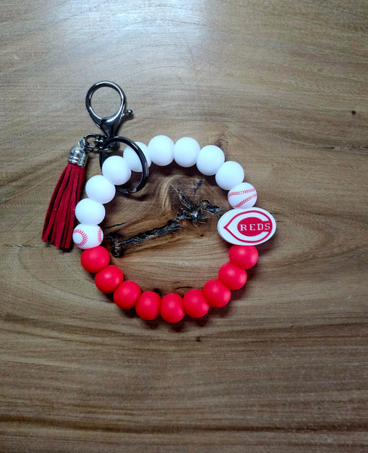 Cincinnati Reds Wristlet Keychain
