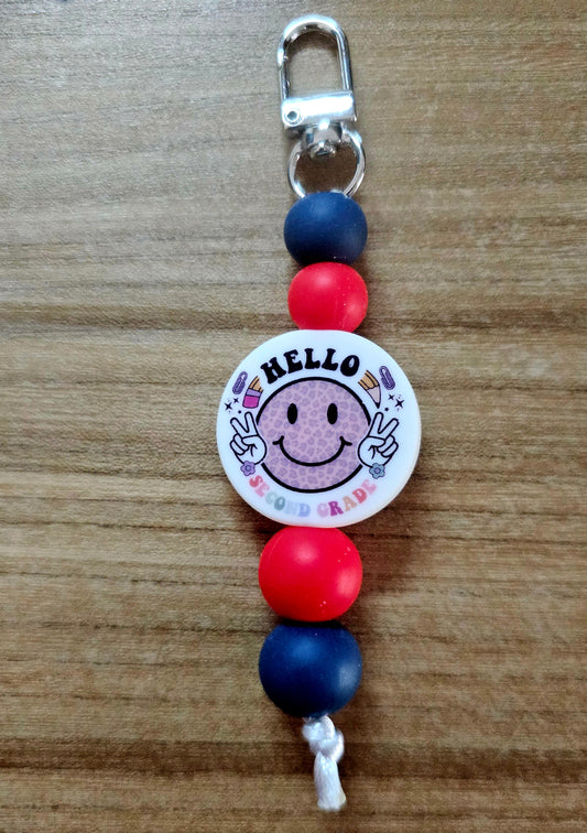 Hello 2nd Grade Kid's Zipper Buddy