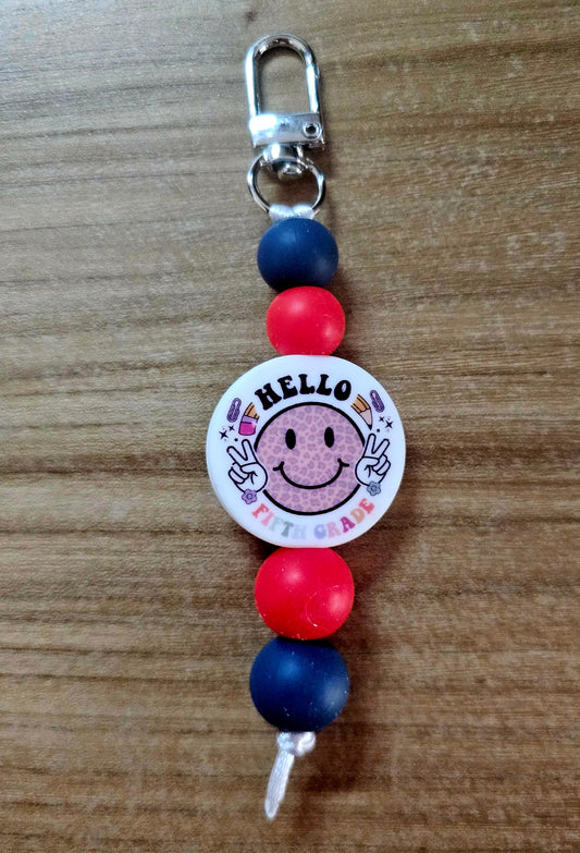 Hello 5th Grade Kid's Zipper Buddy