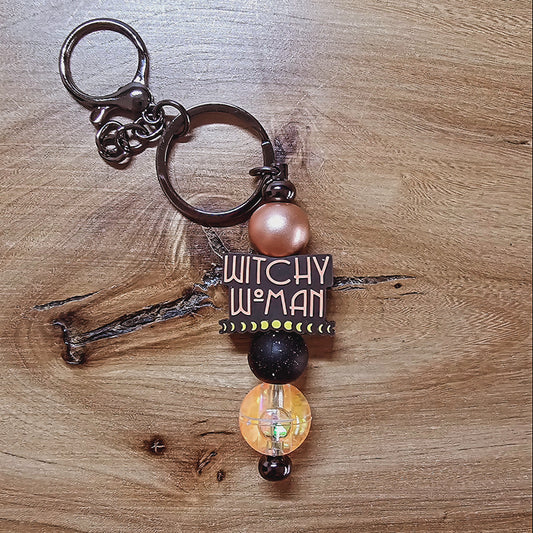 Witchy Woman Keychain