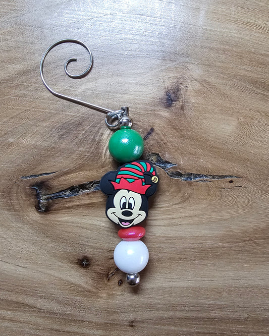 Santa Mouse Ornament