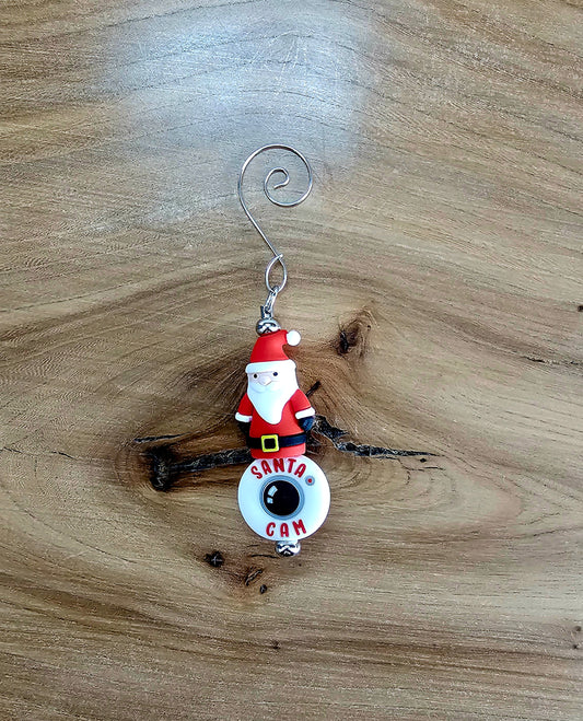 Santa Cam Ornament