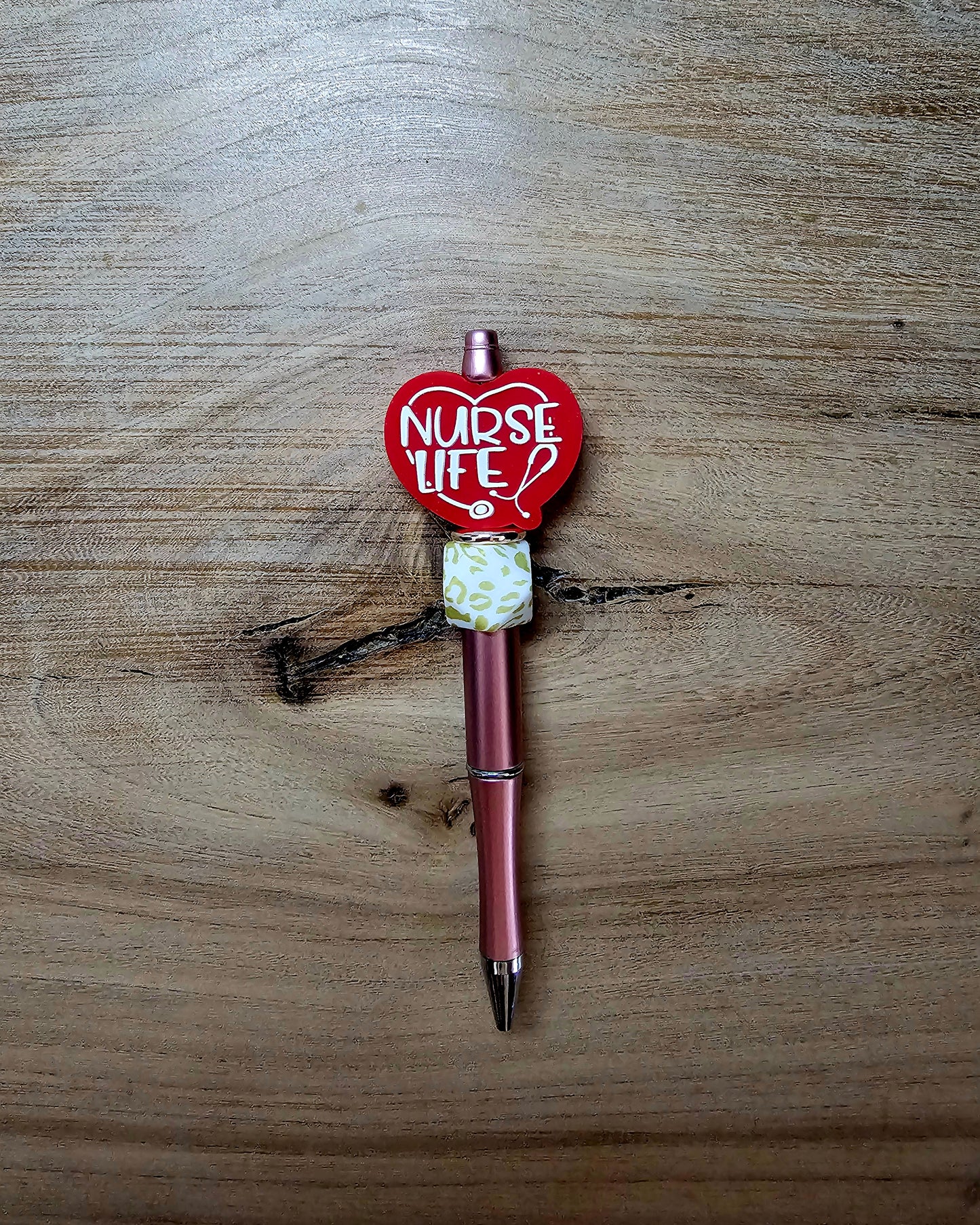 Nurse Life Beaded Pen | Nurse Gift | Custom Medical Pen