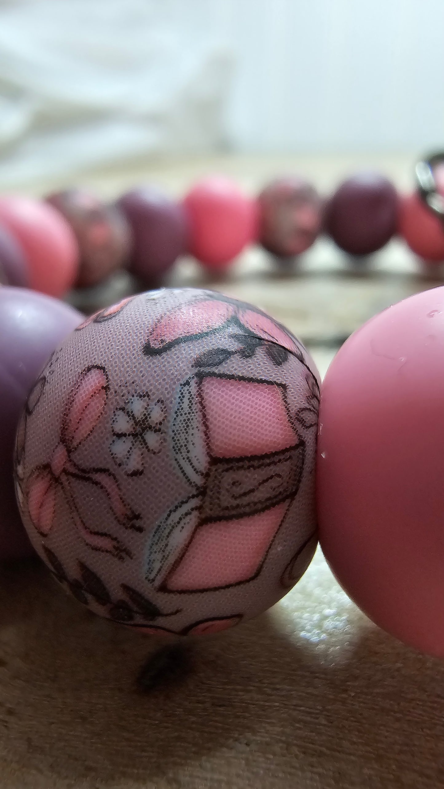 Books & Butterflies Silicone Bead Wristlet Keychain – Pink & Purple Beaded Keychain Bracelet