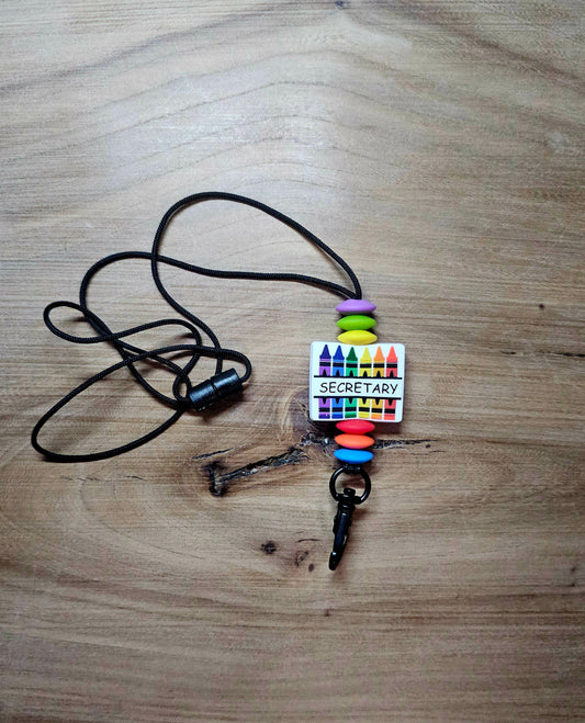 School Secretary Lanyard