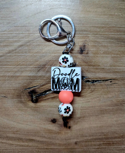 Doodle Mom Keychain