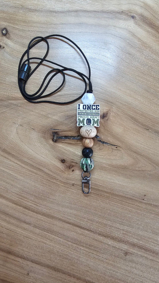 Army Mom Lanyard