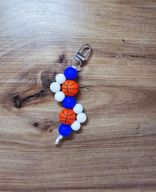 Basketball Wave Keychain