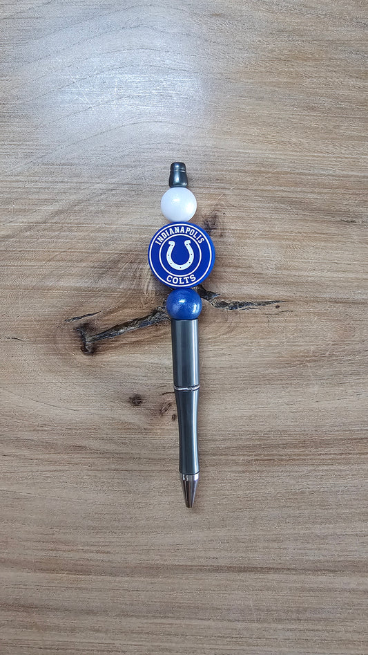 Indianapolis Colts Graphite Gray Ink Pen