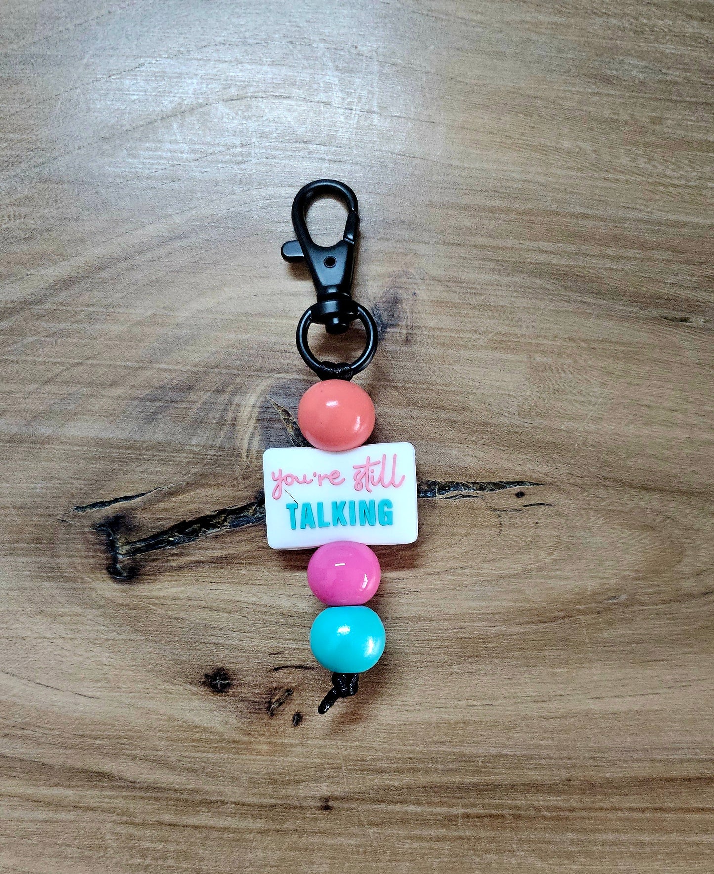 Yet despite the look on my face you're still talking Keychain