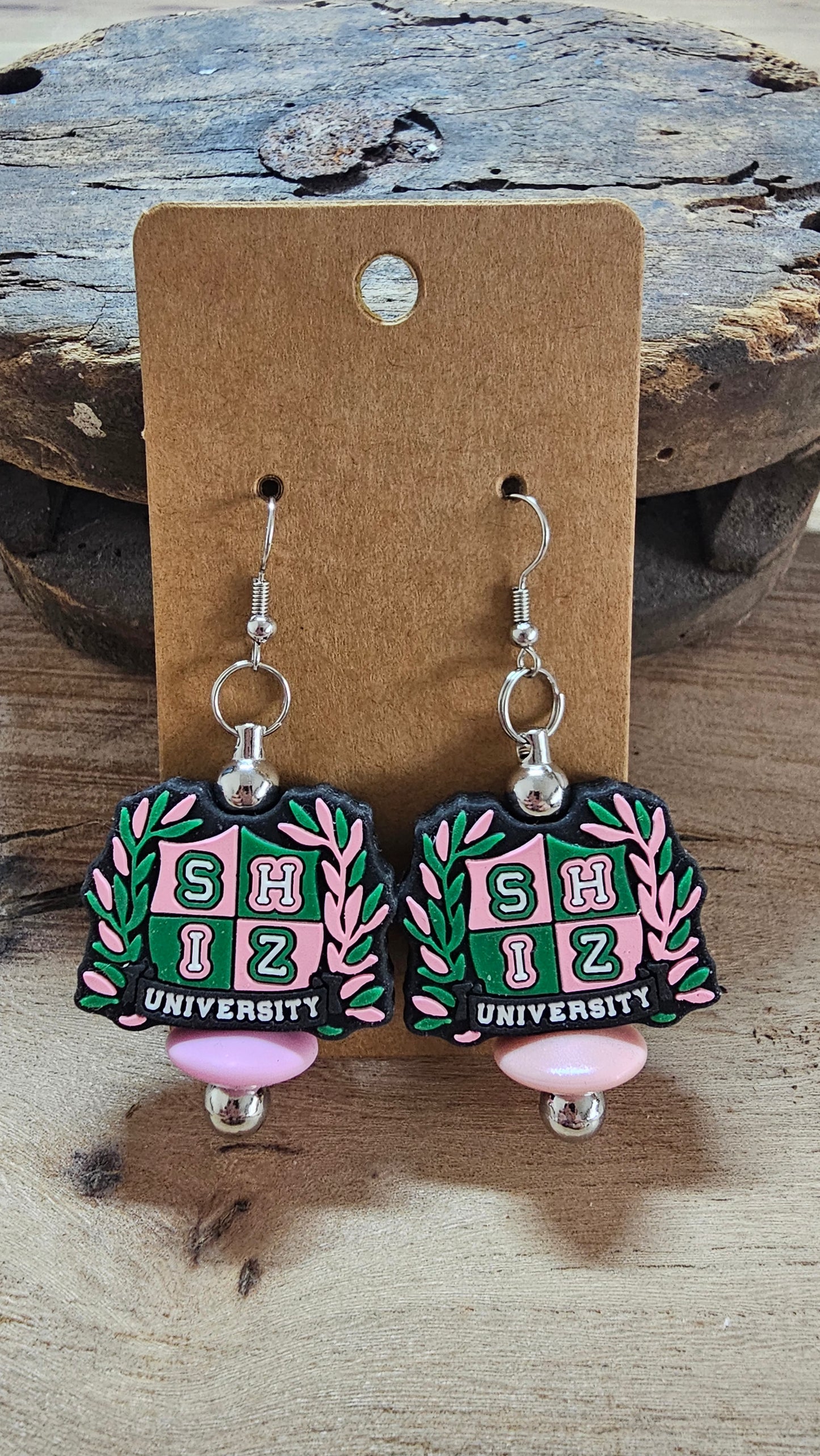 Shiz University Statement Earrings – Handmade Wicked Inspired Earrings | Wick’d Pebble