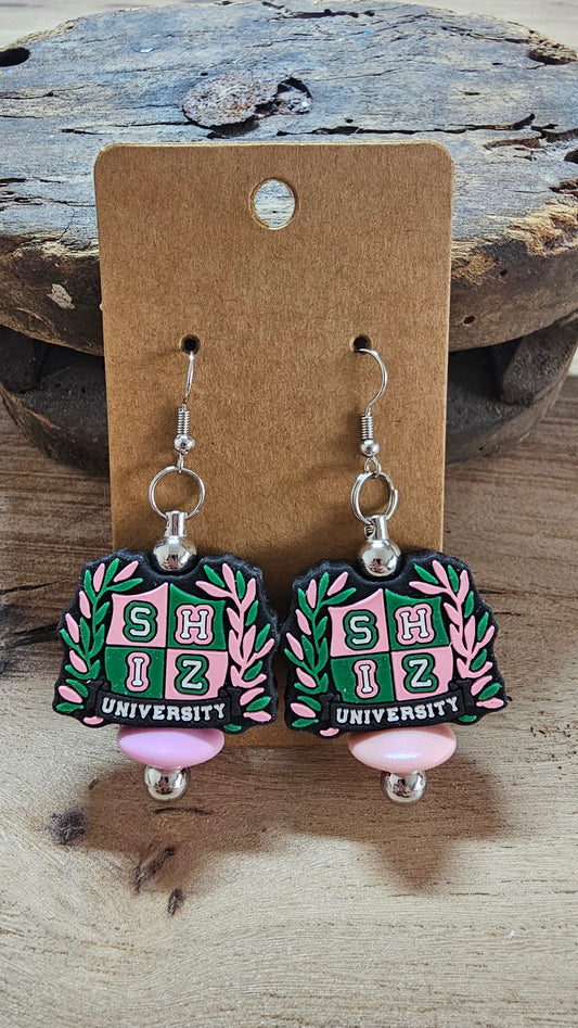 Shiz University Statement Earrings – Handmade Wicked Inspired Earrings | Wick’d Pebble