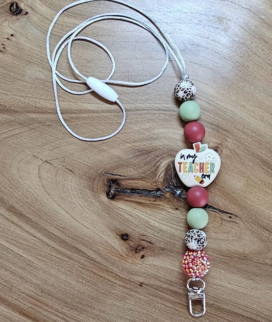 Boho In My Teacher Era Lanyard