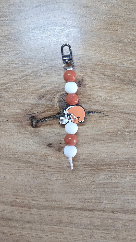 Cleveland Browns Helmet Bagtag Keychain
