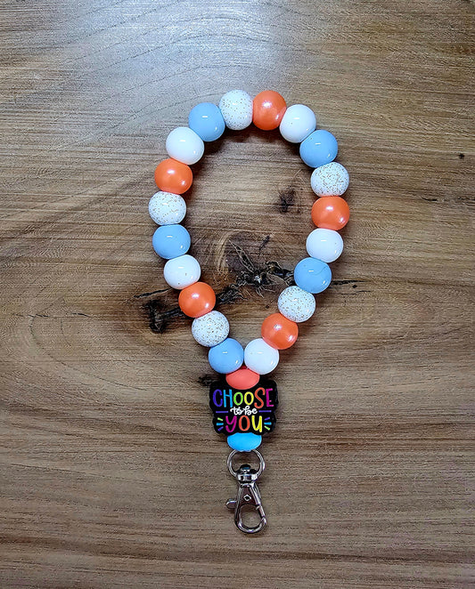 Choose to Be You Loop Wristlet