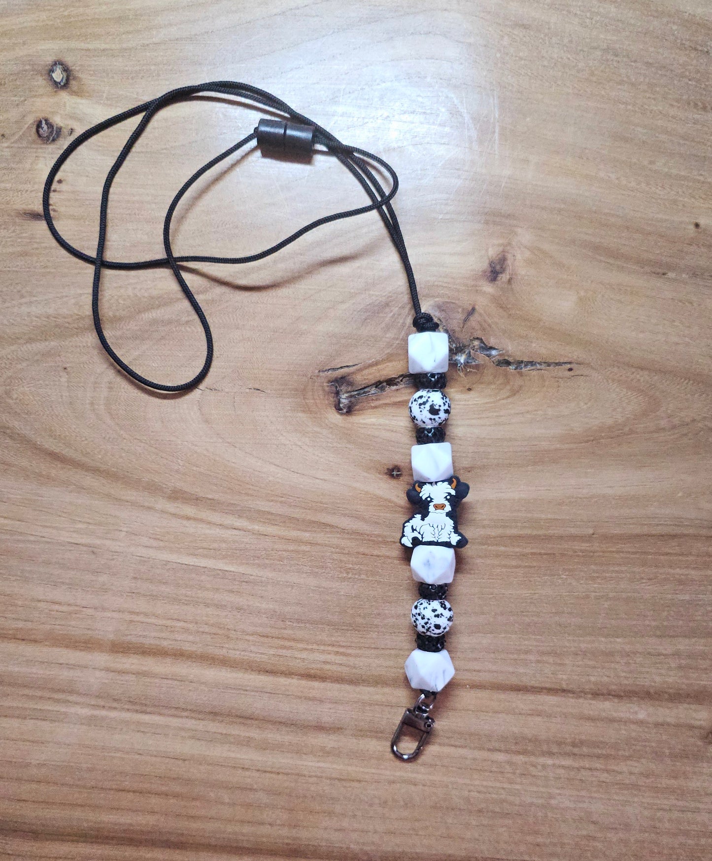 Highland Cow Lanyard