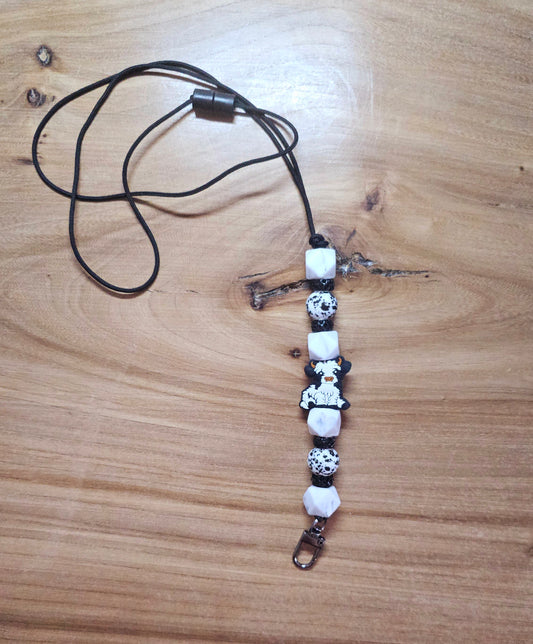 Highland Cow Lanyard