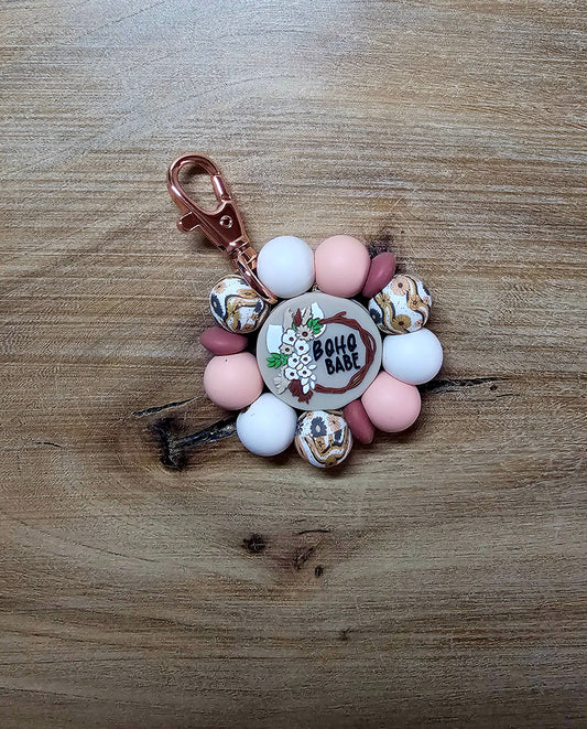 Boho Babe Bagtag Keychain